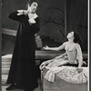 Jason Robards and Barbara Colby in the stage production The Devils