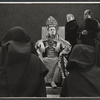 Shepperd Strudwick [center], Michael Lombard [left] and unidentified others in the stage production The Devils