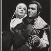 Anne Bancroft and John Colicos in the stage production The Devils