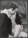 Jason Robards and Barbara Colby in the stage production The Devils