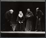 Anne Bancroft, Patrick Hines, Michael Lombard and unidentified [left] in the stage production The Devils