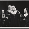 Anne Bancroft [center] and unidentified others in the stage production The Devils