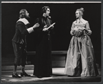 Jason Robards [center] and unidentified others in the stage production The Devils