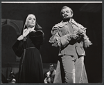 Anne Bancroft and unidentified in the stage production The Devils