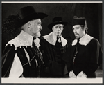 Louis Turenne, John Baragrey and Jason Robards in the stage production The Devils