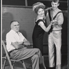 William Bendix, Nancy Carroll and Will Hutchins in the 1963 tour of the stage production Never Too Late