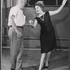 William Bendix and Nancy Carroll in the 1963 tour of the stage production Never Too Late