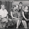 William Bendix, Will Hutchins and unidentified in the 1963 tour of the stage production Never Too Late