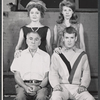 William Bendix, Nancy Carroll, Will Hutchins and unidentified in the 1963 tour of the stage production Never Too Late