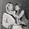 Will Hutchins and unidentified in the 1963 tour of the stage production Never Too Late