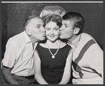 William Bendix, Nancy Carroll and Will Hutchins in the 1963 tour of the stage production Never Too Late