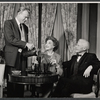 Dennis O'Keefe, House Jameson and unidentified [center] in the stage production Never Too Late