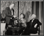 Dennis O'Keefe, House Jameson and unidentified [center] in the stage production Never Too Late