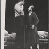 Larry Blyden and Eileen Heckart in the stage production The Mother Lover