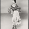 Beatrice Arthur in a publicity pose for the pre-Broadway tryout of the production A Mother's Kisses