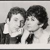 Bill Callaway and Beatrice Arthur in publicity photo for the pre-Broadway tryout of the stage production A Mother's Kisses