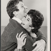 Bill Callaway and Beatrice Arthur in publicity photo for the pre-Broadway tryout of the stage production A Mother's Kisses