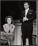 Robert Ryan and Nanette Fabray in the stage production Mr. President