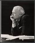Joshua Logan in rehearsal for the stage production Mr. President
