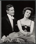 Robert Ryan and Nanette Fabray in the stage production Mr. President