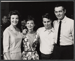 Nanette Fabray, Anita Gillette, Jerry Strickler and Robert Ryan from the stage production Mr. President