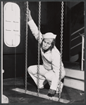 Philip Bruns in the stage production Mr. Simian