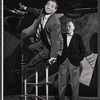 Philip Bruns and Frederic Tozere in the stage production Mr. Simian