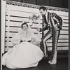 Katharine Hepburn and Alfred Drake in the 1957 Stratford Festival stage production of Much Ado About Nothing