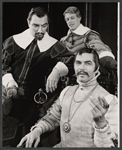 Philip Bosco, Frank Converse and Douglass Watson in the 1964 Stratford Festival production of Much Ado about Nothing