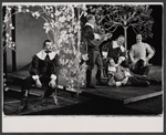 Frank Converse, Patrick Hines, Douglass Watson [right] and unidentified others in the 1964 Stratford Festival production of Much Ado about Nothing