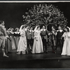 Jacqueline Brookes, Philip Bosco [center] and unidentified others in the 1964 Stratford Festival production of Much Ado about Nothing