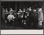 Rex Everhart [center] and unidentified others in the 1964 Stratford Festival stage production of Much Ado About Nothing