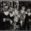 Philip Bosco [left] Frank Converse, Patrick Hines [right] and unidentified in the 1964 Stratford Festival stage production of Much Ado About Nothing