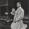 Stephen Joyce and Joseph Wiseman in the 1966 American Shakespeare Festival production of Murder in the Cathedral