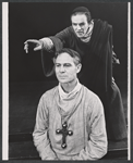 Joseph Wiseman and M. Josef Sommer in the 1966 American Shakespeare Festival production of Murder in the Cathedral