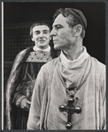 Douglass Watson and Joseph Wiseman in the 1966 American Shakespeare Festival production of Murder in the Cathedral