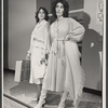 Karen Ludwig [right] and unidentified in the stage production Museum