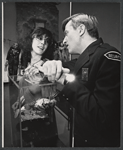 Robyn Goodman and Larry Bryggman in the stage production Museum