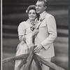 Joan Weldon and Forrest Tucker in the touring stage production The Music Man