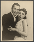 Philip Reed and Elaine Barrie in a publicity pose for the stage production My Dear Children