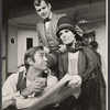 Don Bishop [right] and unidentified in the stage production My House Is Your House