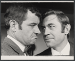 Don Bishop [right] and unidentified in the stage production My House Is Your House