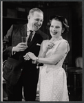Milo Boulton and Ruth Gordon in the stage production My Mother, My Father and Me