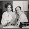 Virginia Vestoff and E. G. Marshall in publicity photo for the stage production Nash at Nine