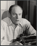 E. G. Marshall in publicity photo for the stage production Nash at Nine
