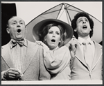 E. G. Marshall, Virginia Vestoff and Bill Gerber in the stage production Nash at Nine