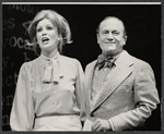Virginia Vestoff and E. G. Marshall in the stage production Nash at Nine