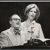 E. G. Marshall and Virginia Vestoff in the stage production Nash at Nine