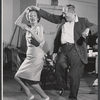 Maureen O'Sullivan and Paul Ford in rehearsal for the stage production Never Too Late