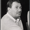 Sumner Arthur Long in rehearsal for the stage production Never Too Late